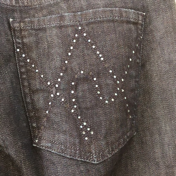 Citizens of Humanity Ingrid Stretch Low Waist Flare Swarovski Jeans Size 31 - Picture 6 of 9